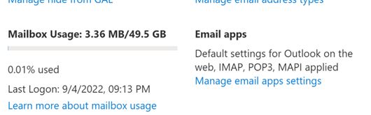 Manage Email App Settings